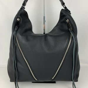 Rebecca Minkoff leather Moto hobo